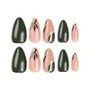 False Nails Wearable Manicure Almond Fake Fashion Full Cover Pointed Head Press On Nail Women