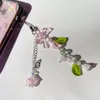 Sleutelhangers schattige Sweet Pea kralen telefoon charme