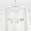 24SS Spring Summer Europe USA Chinese Mahjong Print Tee Fashion Mens Kort ärm Tshirt Kvinnor Casual Cotton Designer T Shirts 0319