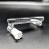 Großhandel Wasserpfeifen Glas Drop-Down-Adapter 14,5 mm 18,8 mm Stecker auf Buchse Dropdown für abgeschrägte Kante Quarz Banger Bong LL