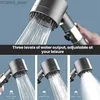 Bathroom Shower Heads 1pc Handheld Shower Head Multi Functional High Pressure Shower Head With 3 Modes Household Shower Body Spray For Bathroom Y240319