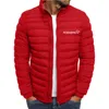 Giacche da uomo NORRONA Giacca con cerniera per esterni Cappotto caldo in cotone antivento impermeabile Cappotto slim fit da jogging da strada alpinismo