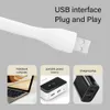 Elektrische Fans Mini Handheld Tragbare USB-Lüfter Leise Power Bank Laptop Schreibtisch Tisch mit Lüftereinstellung 240319