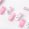 24pcs Cat Claw Correction Tape Kawaii White Out Complection Gift Gafet Just School Schoolstationery Wholesale 240304