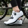 Ayakkabı Bisiklet Düz Pedal Ayakkabıları Koy Olmayan Bisiklet Ayakkabı Sneaker MTB Erkekler Kilitlenmeyen Dağ Bisiklet Ayakkabısı Cleats RB Hızlı Ayakkabı