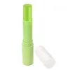 Botellas de almacenamiento 10pcs 4g Mujeres Tubos de labios de plástico vacíos Contenedores Contenedor de brillo para damas y niñas (4g verde)