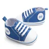 Baby Soft Sole Toddler Shoes Spring och Autumn New Men and Women Canvas Shoes