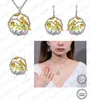 سلاسل C7926 Abluded Jewelry Wholesale الأوراق الكبيرة على شكل فضة من الفضة الطبيعية السويسرية السويسرية الأزرق Topaz Amethyst Designs للنساء