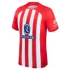 23 24 Maglie da calcio 120 ° anniversario dell'Atletico Madrid 2024 Casa lontano M. LLORENTE Correa Camiseta MEMPHIS GRIEZMANN R. CARRASCO DE PAUL Uomo Maglie da calcio Kit per bambini