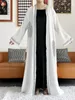 Ouvert Abaya Dubaï Caftan Musulman Cardigan Abayas Robes pour Femmes Casual Kimono Robe Femme Caftan Turc Islamique Vêtements 240313