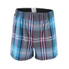 Underpants 5Pcs/lot Boxer Men Thin Summer Underwear Cotton Man Big Size Short Breathable Plaid Flexible Shorts Boxer Male Underpants 24319