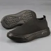 Sapatos Novos homens homens giros de malha de malha de tecido de malha