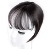 Synthetic Wigs Bangs Gres Synthetic Hair Fringe Clip Bangs Straight Fake Hair Piece High Temperature Fiber Wig Bangs Clip on Hair 240329