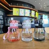 Butelki z wodą mini kubek wielokrotnego użytku za darmo na zewnątrz plastikowe plastikowe butelki BPA kemping na sporty przenośne do picia