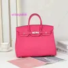 Borsa a mano da donna L il primo strato è realizzato in pelle 35 cm fibbia argento oversize autentica stessa borsa a tracolla singola famiglia e tracolla portatile da sposa