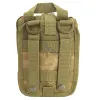 Bolsas de camuflagem Bolsa médica tática Kits de primeiros socorros pacote de esportes ao ar livre Acessórios de emergência bolsa de sobrevivência de acampamento