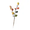 装飾的な花1枚のイースターエッグツリーデコレーションブランチは、DIYストリングn e8g1で幸せなパーティーを提供します