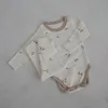 Katoenen outfit lente herfst pasgeboren baby peuter jongens meisjes kleding romper broek babykleding set