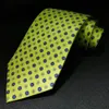 Eastepic 10 cm breda slipsar för män i affärsdräkter MENS SOTTIE JACQUARD Tillbehörskvalitet Tryck Pure Silk Wedding Party 240314