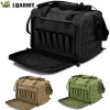 Tassen tactische trainingszak Molle System Hunting Accessoire 600D Waterdichte pistool schietbaan Bag campinggereedschap schouderpakket sluipschutter