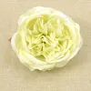 Dekorativa blommor Austin Rose Simulation Flower Head Wedding Po Props Nordic Home Decor Outdoor Christmas Supplies Festlig DIY DECORATION