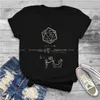 Women's T Shirts The Science Of 20 Sided Dice O Neck TShirt DND Game Original Polyester Shirt Women Clothes Individuality