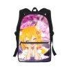 BASS ANIME L'OTTO FOX SENKO SAN MEN DONNE BAGNALLO DELLE STUDAMENTO 3D Studente Student Borse Scuola Backpack Backpack Kids Travel Occiglia da viaggio