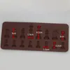 Stampi da forno Stampo per torta Stampi per cioccolato a forma di scacchi Stampo in silicone Strumenti di decorazione Accessori da cucina