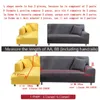 Einfarbige Sofabezüge für Wohnzimmer, Stretch-Sitzcouchbezug, Loveseat-Möbel, All-Warp-Handtuchüberzüge 240304