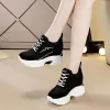 Bootsschuhe Frau Frühling 2023 Frauen Sportplattform Sneaker Keilheels Casual Trendyol Luxus kostenlos Versand komfortable elegant