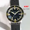 Montre KRF Fifty Fathoms Barakuda 5008B-1130-B52A Cal 1151 montre automatique pour hommes cadran noir 40 3mm montres pour hommes bracelet en caoutchouc 219v