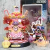 Anime Manga Een Stuk Anime Gk Charlotte Linlin Big Mom Model Met PVC Garage Set Speelgoed Ornament Standbeeld Verzamelaars Standbeeld voor Kinderen Model Gif 240319