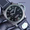 Paneraiss Automatic Men Watches Paneraiss Mens Watch Luminor Series 수입 2555 자동 기계적 움직임 슈퍼 빛나는 물 배출