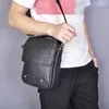 Torba oryginalna skórzana moda mody swobodny projektant Tote Projektant Satchel Crossbody One ramię 8 "tabletki torebka dla mężczyzn 151-b