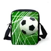 Bag Elviswords Fire Foot Ball Print Crossbody for Boys Girls School Shoulder Bags Casual Small Messenger Mochila Escolar