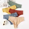 Kobiety majtki g-string seksowne stringi t-back majtki damskie bieliznę seksowne majtki żeńskie majtki płynne solidne kolory pantys bielizna m-l 240319