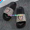 Luxury Brand Men Slides Shoes Slippers Summer Sandals Beach Slide Designer Flat G Grid Pattern Print Avatar Flip Flops Sneakers Size 39-46 163