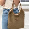 Grensoverschrijdende groothandel mode merk handtassen herfst/winter nieuwe oude geld windlamp corduroy een schouder handtas tas tas grote capaciteit dames onderarm