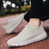 HBP Non-Brand Unisex Fly Woven Walking Sport Shoes Fashion Trend Sneakers for Men Women for Spring Summer