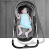 Poussettes # Poussette bébé chariot en cuir PU poussette de voyage ultra-léger landau de voyage landau panier de couchage bébé landau voiture 2024 L240319