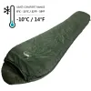 Gear Desert Fox Duck Down Sleeping Bag Winter Mummy Warm Sleeping Bag 1000G Down Filler Adult Camping Filt för vandringsresor