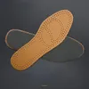 진짜 cowhide insoles 스니커즈 비즈니스 슈즈를위한 최고 레이어 가죽 안두림 내면의 단독 여성 남자 남자와 여자 신발에 대한 부드러운 신발 삽입물