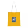 Borse per la spesa Claude Monet - Borsa in tela con ninfee Borsa da viaggio casual pieghevole a spalla da donna