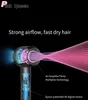 Luxury Hair Dryer Professional Salon Blow Comb Complete Styler Standing Super Ionic Hair care high quality dyooo Super sonic Hair Periwinkle blue and rose gold DH15