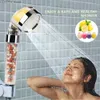 Cabeças de chuveiro de banheiro Cabeça de chuveiro de limão Alta pressão economizando água Aroma Anion Beads SPA Chuveiro Substituição Vitamina C Cápsula Acessórios de banheiro Y240319