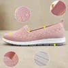 Casual Shoes Women 2024 Flat Single Soft Slip On Mesh Breathable Light Running Plus Size 41 Zapatos Mujer