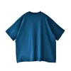 Koszulki damskie Micoco T6063C Speishure Art Wygodne matowe bawełniane luźne moda mała okrągła szyja koszulka z krótkim rękawem krótkie rękawy
