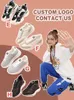 HBP icke-varumärke högkvalitativa löpskor mode billiga sneakers för kvinnor gratis frakt ny stil sneakers i rosa färghöjd ökar