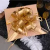 Party Decoration Snow Yarn Large Pull Bows Colorful Garland Gift Wrapping Birthday Christmas Presents Ribbon Wedding Flower