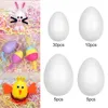 Party Decoration Easter Eggs Modeling Polystyrene Crafts Hanging Ornament Forchen dagis Dekor